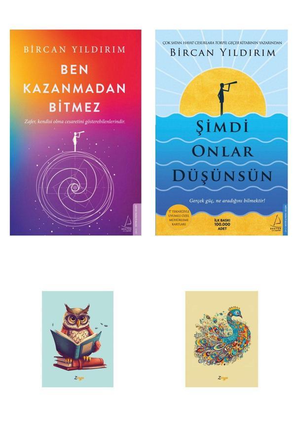 Dara Yayınları Bircan Yıldırım Kitapları - Ben Kazanmadan Bitmez - Şimdi Onlar Düşünsün (2 Not Defterli) - Dara - Image 1