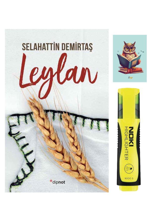 Dara Yayınları Leylan 9786052318478 - Selahattin Demirtaş - Dipnot - Sarı Fosforlu Kalem Not Defterli Seti - Dara - Image 1