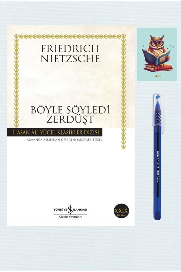Dara Yayınları Böyle Söyledi Zerdüşt - Böyle Buyurdu Zerdüşt - Nietzsche 9786053603535 Mavi Tükenmez Kalem - Dara - Image 1