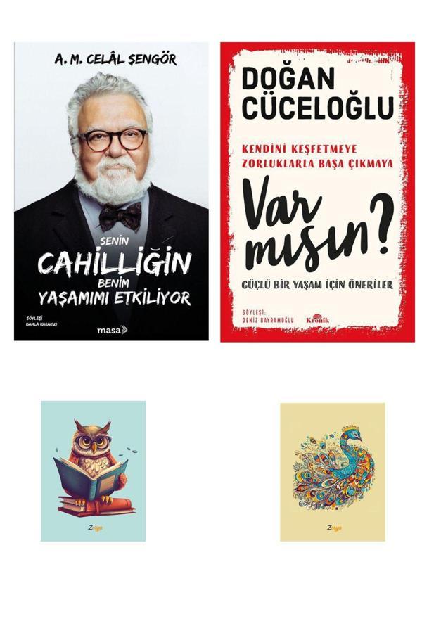 Masa Kitap Senin Cahilliğin Benim Yaşamımı Etkiliyor - Var Mısın? - Not Defterli Seti - Masa Kitap - Image 1