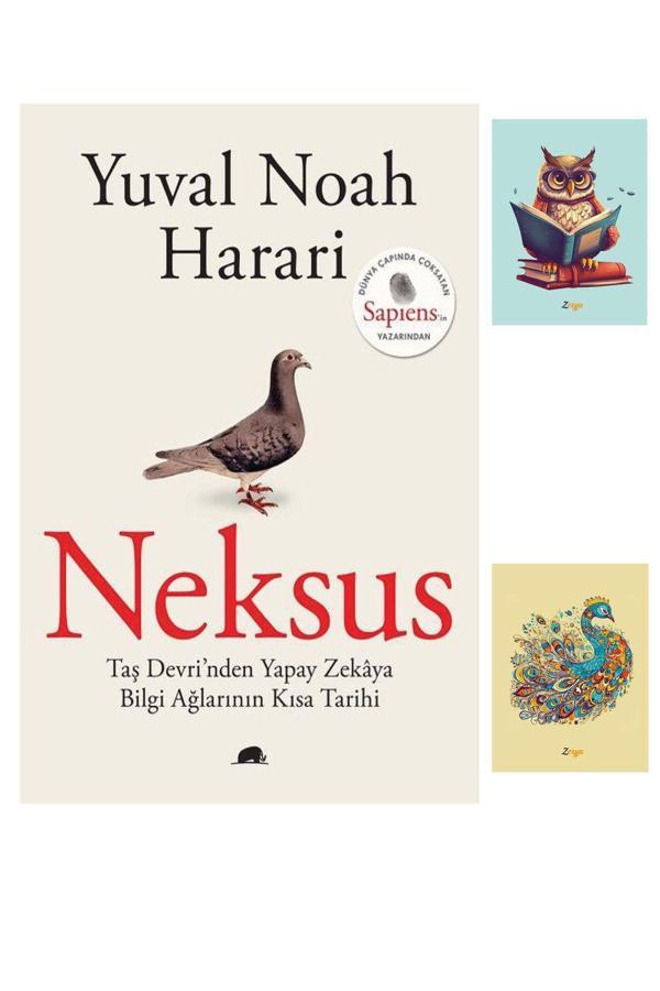 Dara Yayınları Neksus - Taş Devri'Nden Yapay Zekaya Bilgi Ağlarının Kısa Tarih - Yuval Noah Harari (2 Not Defterli) - Dara - Image 1