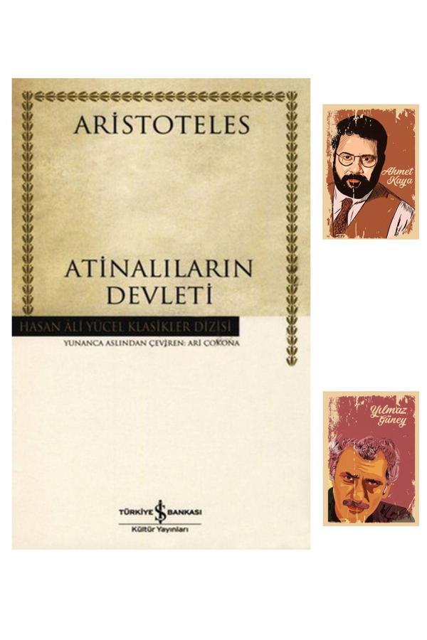 Türkiye İş Bankası Kültür Yayınları Atinalıların Devleti - Hasan Ali Yücel Klasikleri - Aristoteles - Ahmet Kaya (2 Not Defterli) - İş Bankası Kültür Yayınları - Image 1