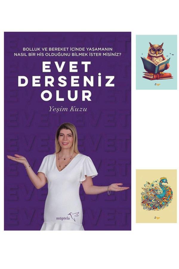 Dara Yayınları Evet Derseniz Olur - Yeşim Kuzu - Müptela Yayınları 9786257099219 Not Defterli Seti - Dara - Image 1