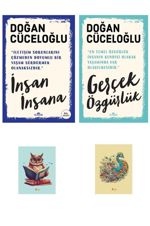 Dara Yayınları İnsan İnsana - Gerçek Özgürlük - Doğan Cüceloğlu - Kronik Kitap - Not Defterli Seti - Dara - Image 1