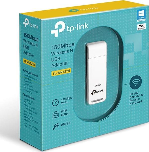 TP-Link 150 Mbps Kablosuz Usb Adaptör Tl-Wn727N - Image 1