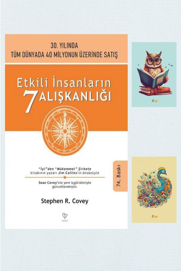Varlık Yayınları Etkili İnsanların 7 Alışkanlığı - Stephen R. Covey -9789754346534-Not Defterli Seti - Varlık Yayınları - Image 1