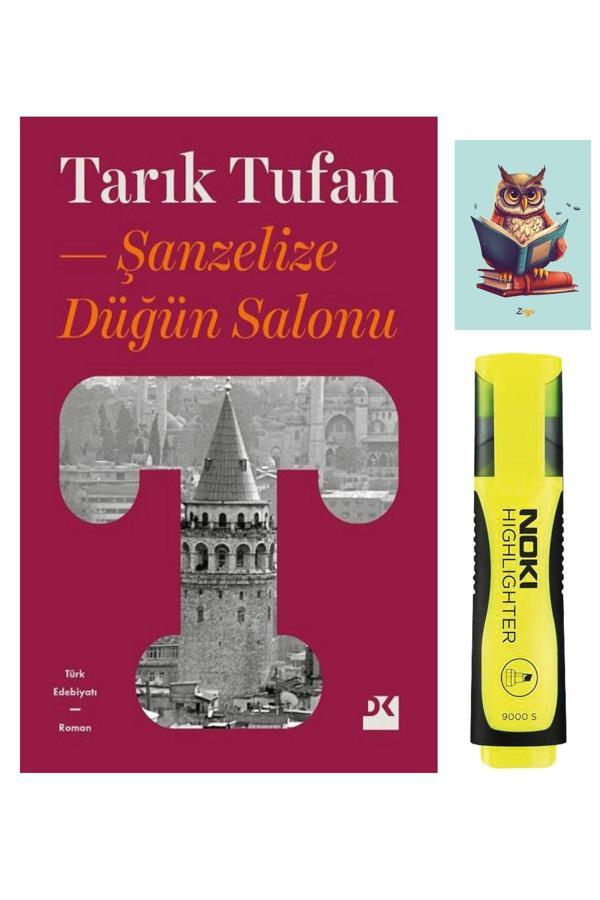 Dara Yayınları Şanzelize Düğün Salonu - Tarık Tufan 9786050973853 Sarı Fosforlu Kalem - Not Defterli Seti - Dara - Image 1