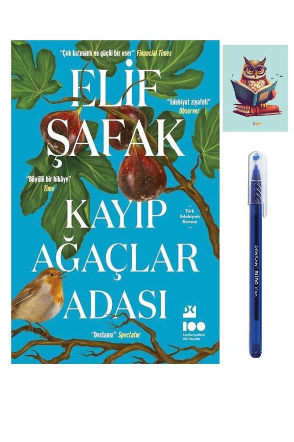 Dara Yayınları Kayıp Ağaçlar Adası - Elif Şafak - Doğan Kitap - Pensan Büro Mavi Tükenmez Kalem - Dara - Image 1