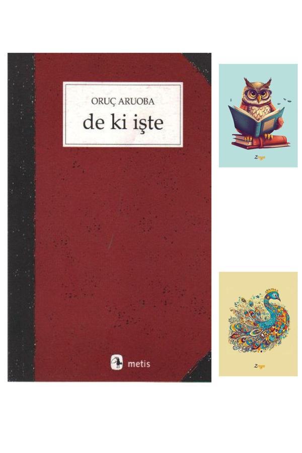 Dara Yayınları De Ki Işte - Oruç Aruoba 9789753421256 - Metis Yayınları (2 Not Defterli) - Dara - Image 1