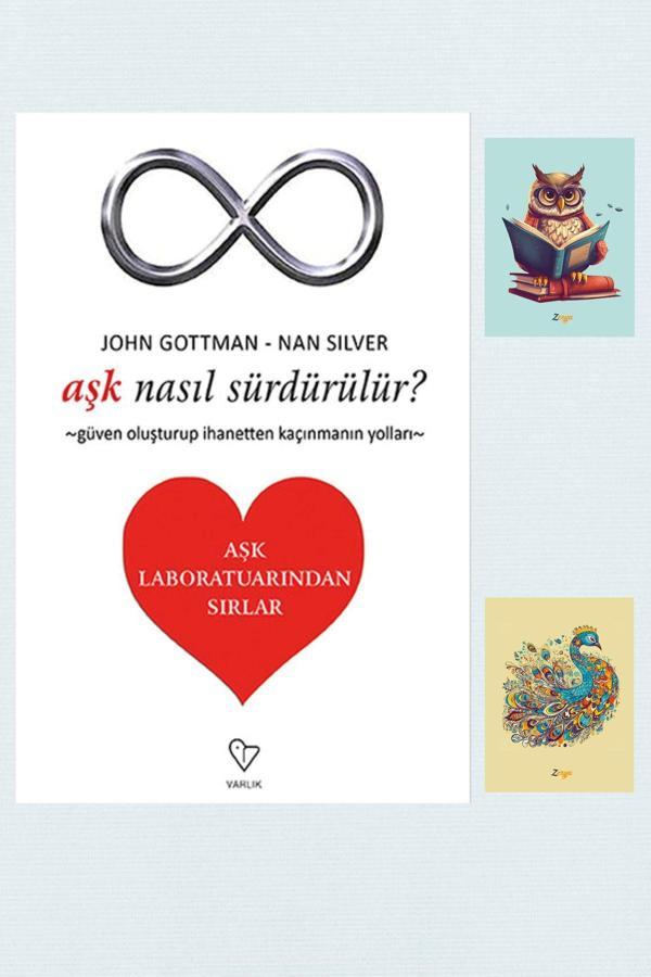 Varlık Yayınları Aşk Nasıl Sürdürülür - John Gottman, Nan Silver - -9789754345049 (2 Not Defterli) - Varlık Yayınları - Image 1