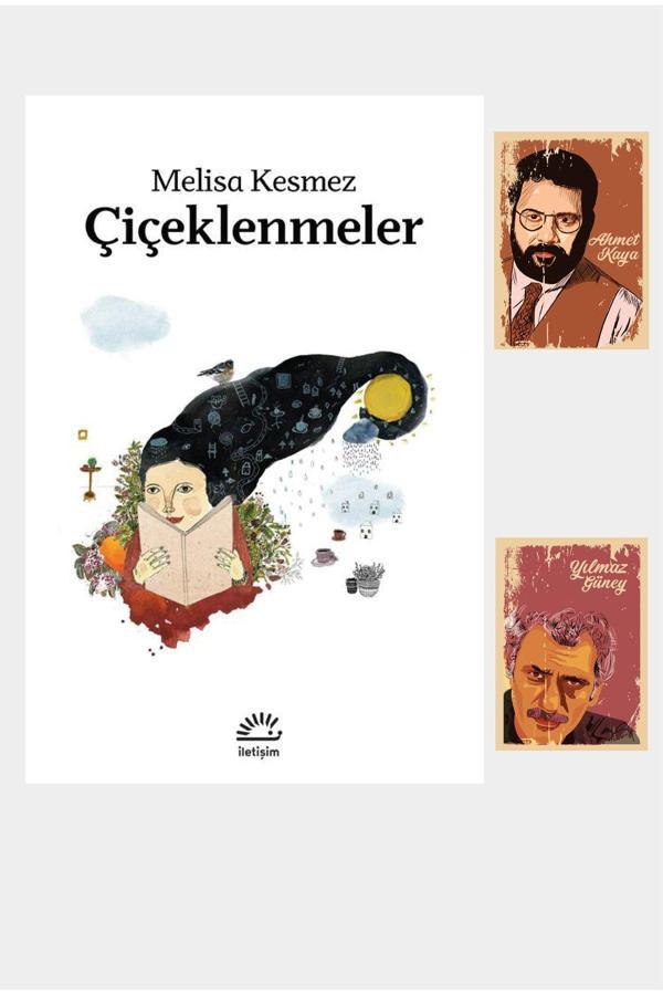 Dara Yayınları Çiçeklenmeler - Melisa Kesmez - İletişim Yayınları - Ahmet Kaya Defterli (2 Not Defterli) - Dara - Image 1