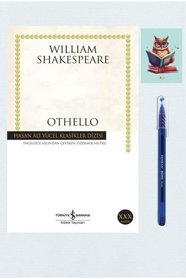 Türkiye İş Bankası Kültür Yayınları Othello - Hasan Ali Yücel Klasikleri - William Shakespeare - İş Bankası - (Kalem Ve Not Defterli) - İş Bankası Kültür Yayınları - Image 1