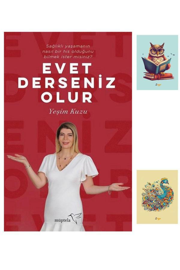 Dara Yayınları Evet Derseniz Olur - Yeşim Kuzu - Müptela Yayınları 9786052006900 Not Defterli Seti - Dara - Image 1