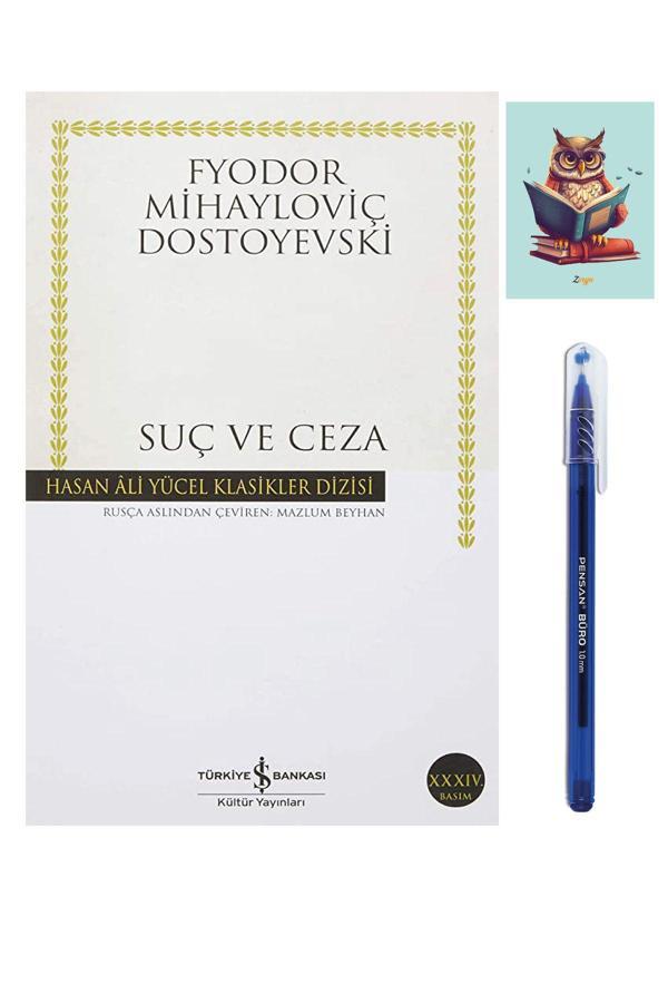 Türkiye İş Bankası Kültür Yayınları Suç Ve Ceza Romanı - Dostoyevski - 9789754589023 - (Kalem Ve Not Defterli) - İş Bankası Kültür Yayınları - Image 1