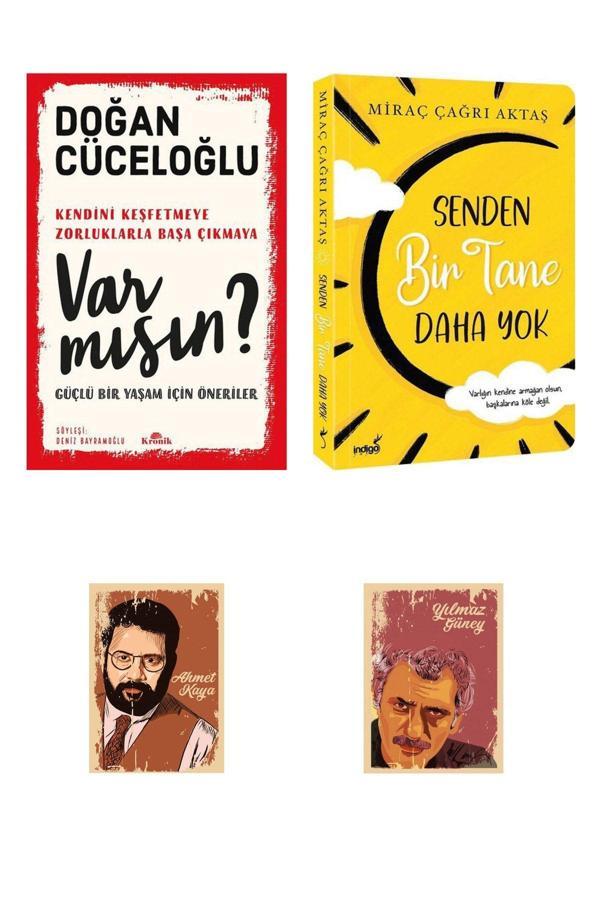 Dara Yayınları Senden Bir Tane Daha Yok - Miraç Çağrı Aktaş - Var Mısın - Doğan Cüceloğlu Defterli Seti - Dara - Image 1