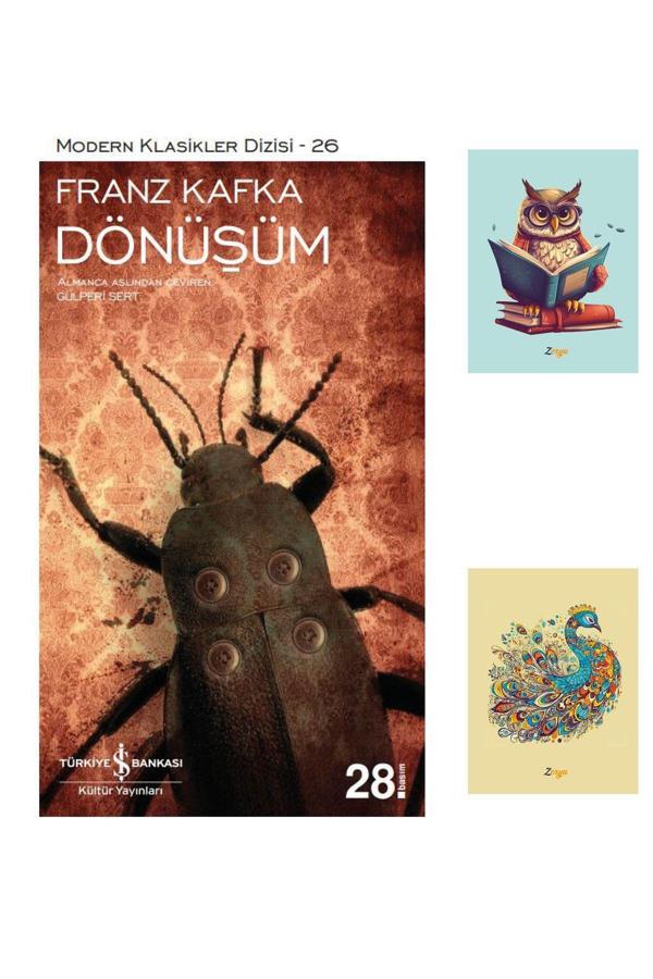 Dara Yayınları Dönüşüm - Franz Kafka - Iş Bankası Kültür Yayınları 9786254055614 (2 Not Defterli) - Dara - Image 1