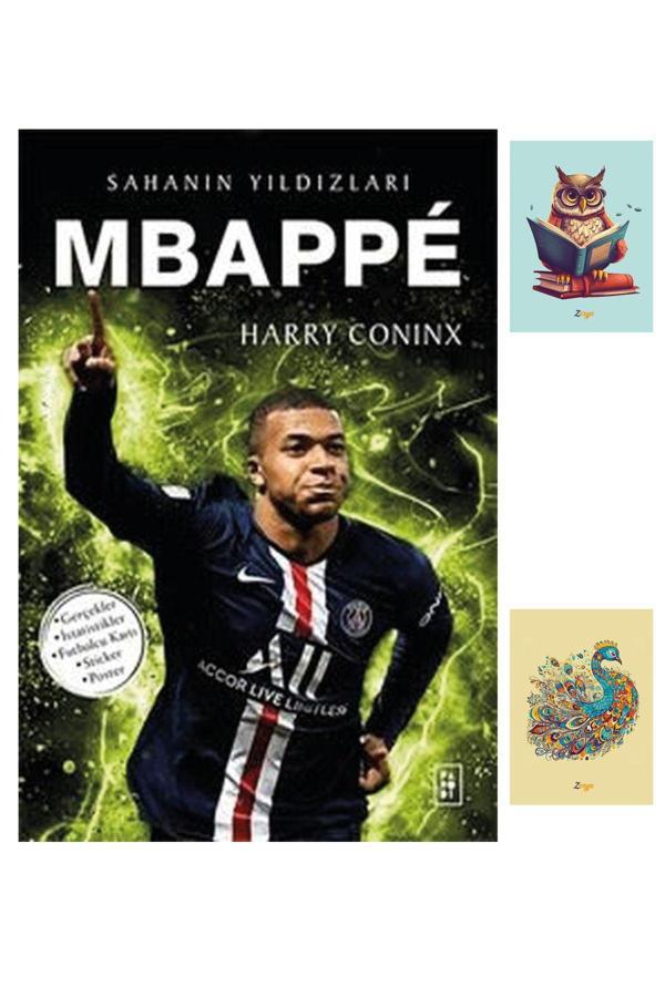 Parodi Yayınları Mbappe - Sahanın Yıldızları - Harry Coninx - - 9786258364798 - Not Defterli Seti - Parodi Yayınları - Image 1