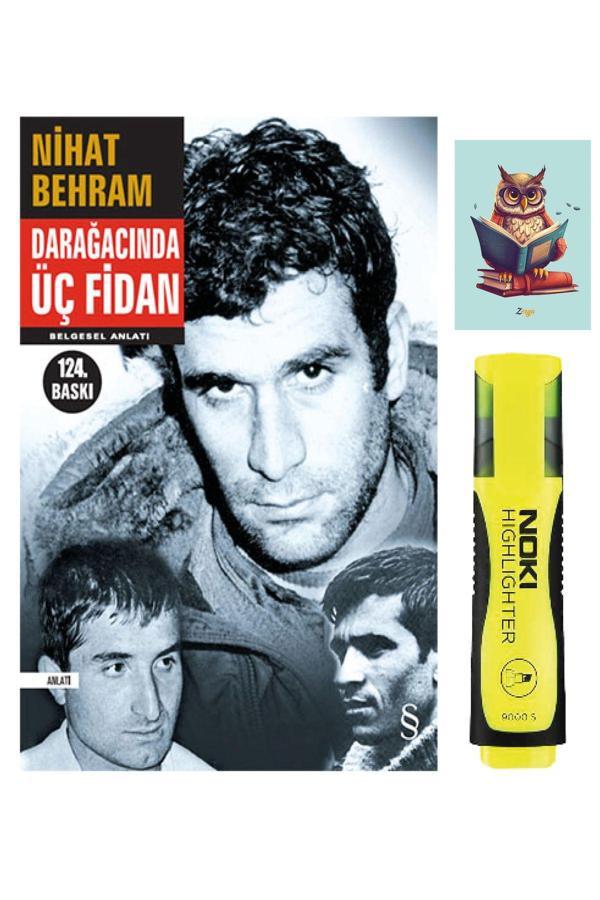 Dara Yayınları Darağacında Üç Fidan-Nihat Behram-Everest Yayınları-Sarı Fosforlu Kalem-Not Defteri Seti - Dara - Image 1