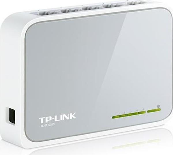 TP-Link 5 Port 10-100 Mbps Switch Plastik Kasa Tl-Sf1005D - Image 1