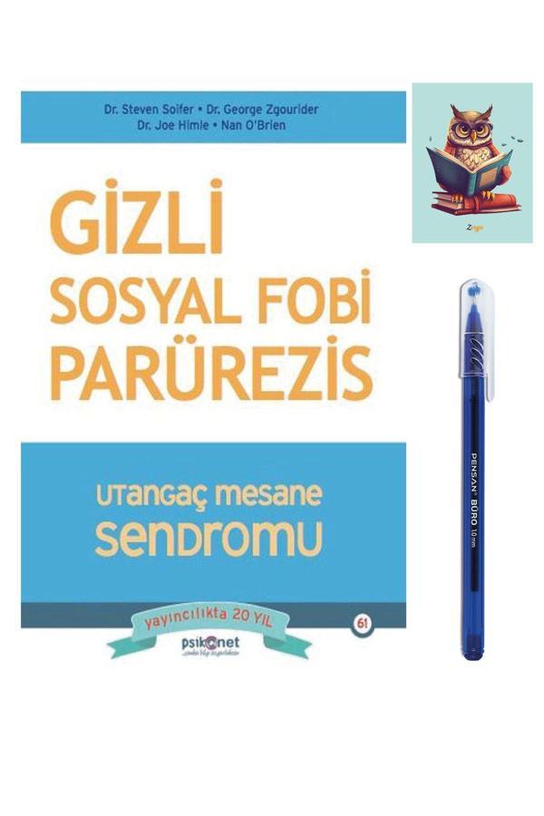 Psikonet Yayınları Gizli Sosyal Fobi - Utangaç Mesane Sendromu - Pensan Büro Mavi Tükenmez Kalem - Psikonet Yayınları - Image 1