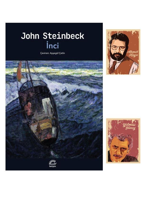 Dara Yayınları İnci Romanı - John Steinbeck Kitapları - Ahmet Kaya Resimli (2 Not Defterli) - Dara - Image 1