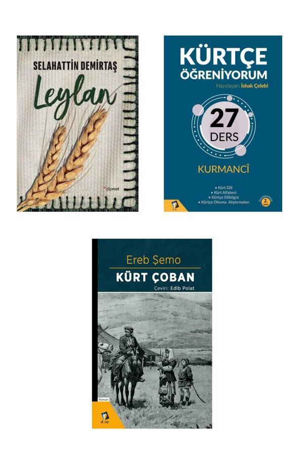 Dara Yayınları Selahattin Demirtaş - Leylan - Kürt Çoban - Kürtçe Öğreniyorum Seti - Dara - Image 1