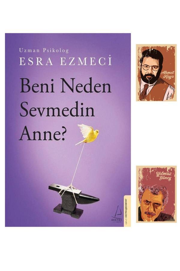 Destek Yayınları Beni Neden Sevmedin Anne  Esra Ezmeci A. Kaya Y. Güneyli Not Defteri Seti - Destek Yayınları - Image 1