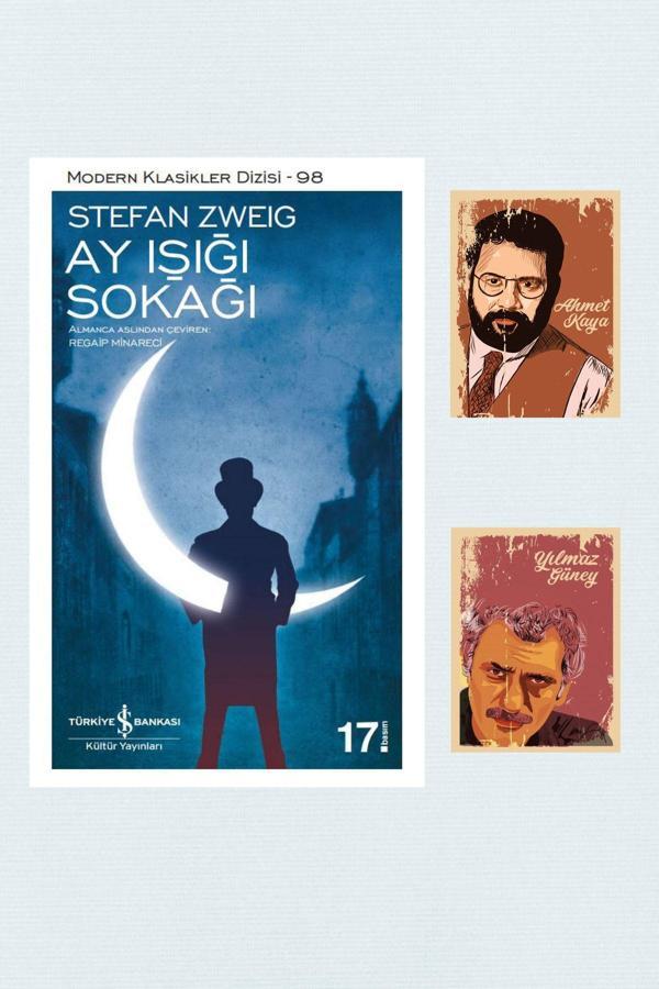 Dara Yayınları Ay Işığı Sokağı - Stefan Zweig - Roman Seti - Yılmaz Güney Ahmet Kaya Not Defterli - Dara - Image 1