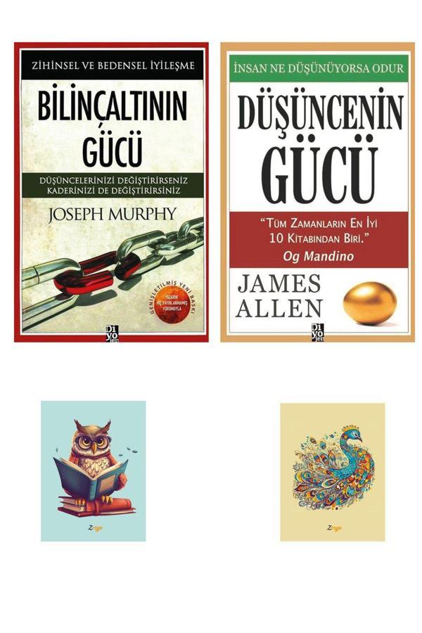 Diyojen Yayıncılık Bilinçaltının Gücü - Düşüncenin Gücü - Not Defterli Seti - Diyojen Yayıncılık - Image 1