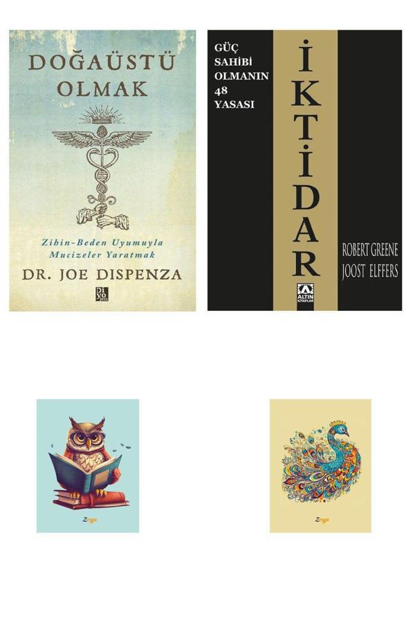 Diyojen Yayıncılık Doğaüstü Olmak - Joe Dispenza - Iktidar - Robert Greene - (2 Not Defterli) - Diyojen Yayıncılık - Image 1