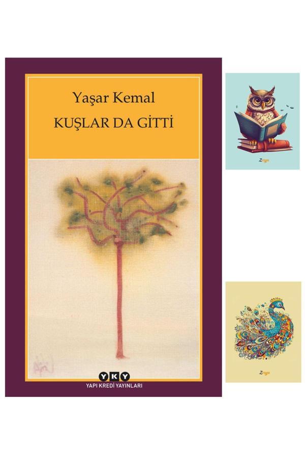 Yapı Kredi Yayınları Kuşlar Da Gitti - Yaşar Kemal - 9789750807213 - (2 Not Defterli) - Yapı Kredi Yayınları - Image 1