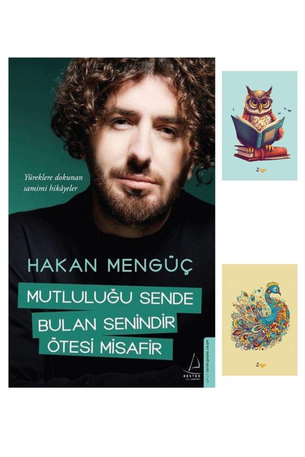 Dara Yayınları Mutluluğu Sende Bulan Senindir Ötesi Misafir - Hakan Mengüç 9786254418891 Not Defterli Seti - Dara - Image 1