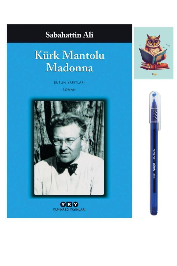 Yapı Kredi Yayınları Kürk Mantolu Madonna 9789753638029 - Sabahattin Ali - Büro Mavi Tükenmez Kalem - Yapı Kredi Yayınları - Image 1