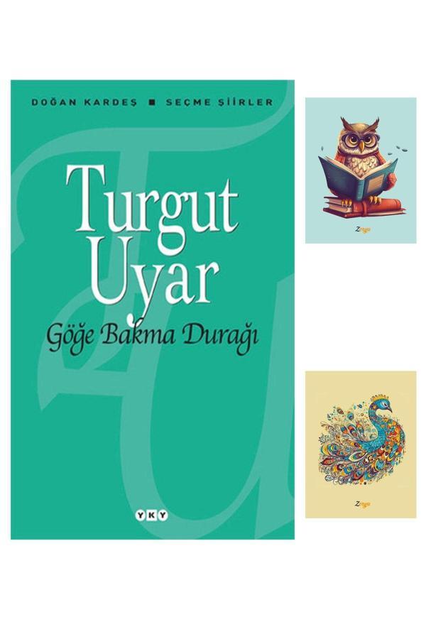 Dara Yayınları Göğe Bakma Durağı 9789750813870 - Turgut Uyar (2 Not Defterli) - Dara - Image 1