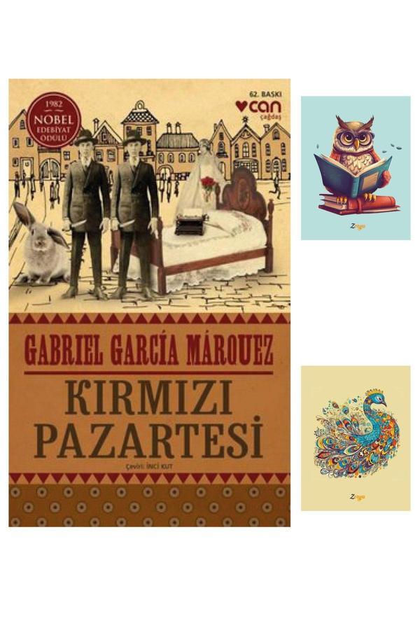 Dara Yayınları Kırmızı Pazartesi 9789750721571 - Gabriel García Márquez - Sarı Fosforlu Kalem - Not Defterli Seti - Dara - Image 1