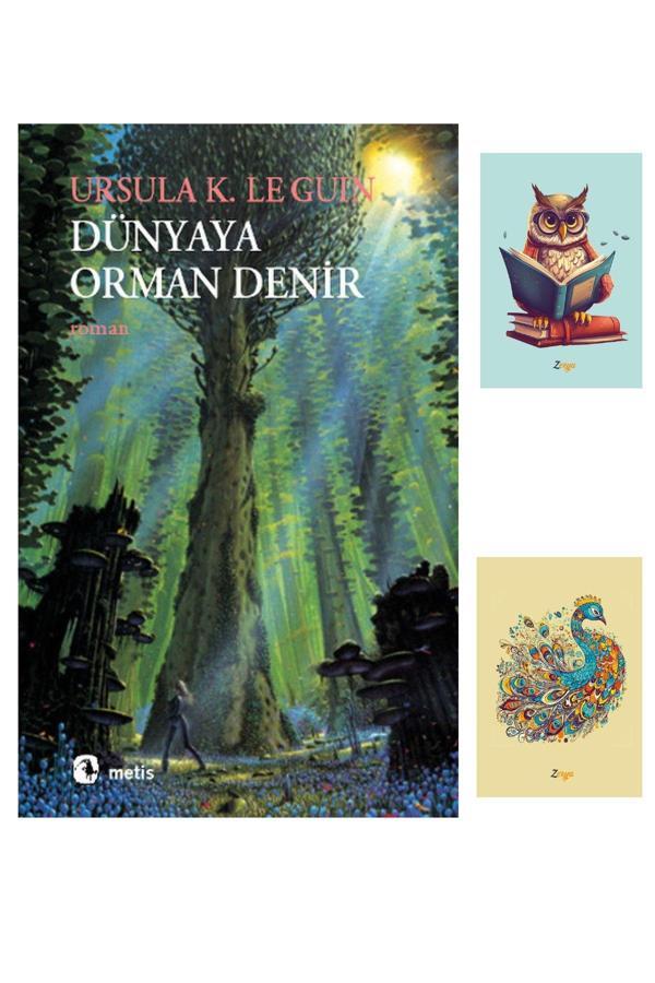 Dara Yayınları Dünyaya Orman Denir - Ursula K. Le Guin 9789753421201 Not Defterli Seti - Dara - Image 1