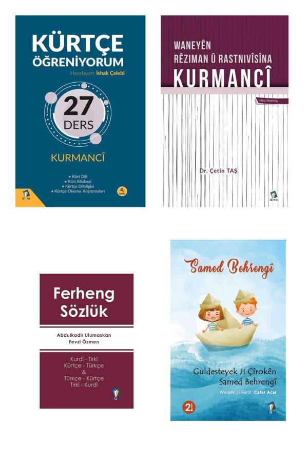 Dara Yayınları Başlangıç Için Kürtçe Öğrenme Seti - Kürtçe Öğreniyorum - Kürtçe Sözlük - Dara - Image 1