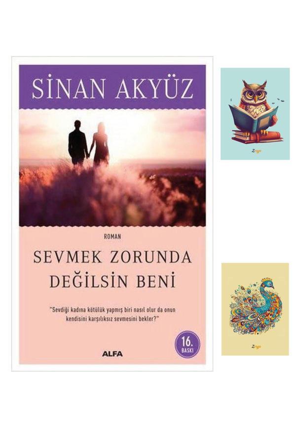Dara Yayınları Sevmek Zorunda Değilsin Beni - Sinan Akyüz - 9786051060712 (2 Not Defterli) - Dara - Image 1