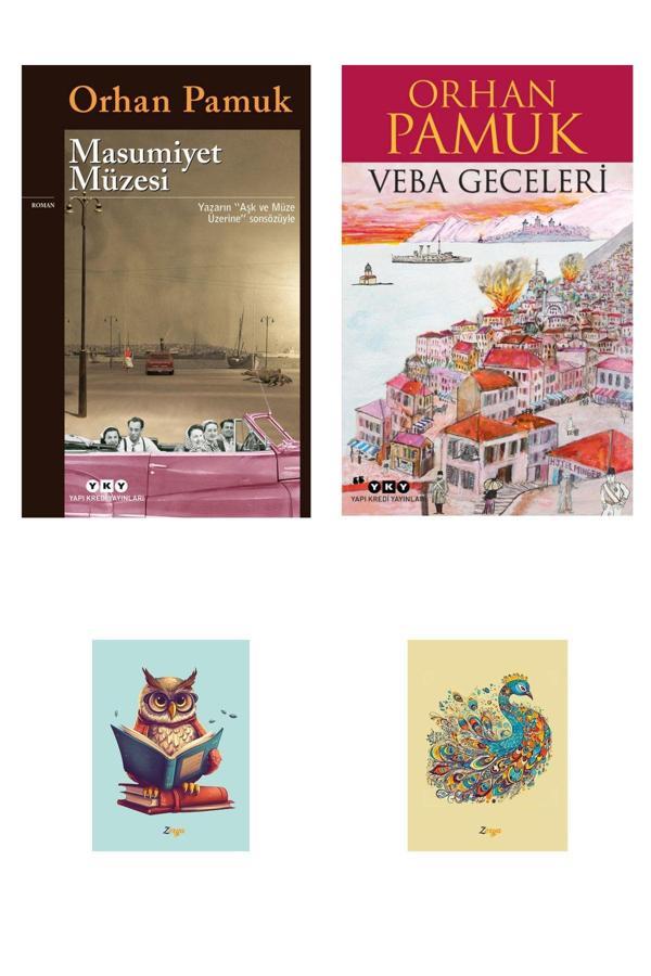 Yapı Kredi Yayınları Masumiyet Müzesi Romanı - Veba Geceleri Orhan Pamuk - Yapı Kredi Yayınları - Image 1