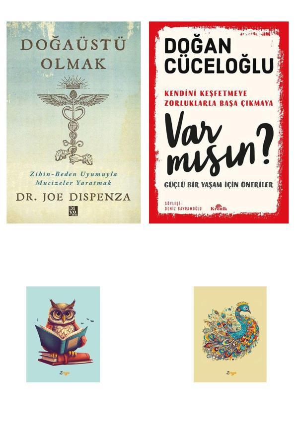 Diyojen Yayıncılık Doğaüstü Olmak - Joe Dispenza - Var Mısın? - Doğan Cüceloğlu - Not Defterli Seti - Diyojen Yayıncılık - Image 1