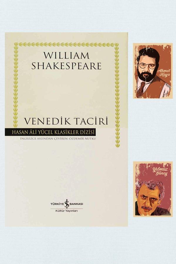 Dara Yayınları Venedik Taciri - Hasan Ali Yücel Klasikleri - Shakespeare - A. Kaya Y. Güneyli Not Defteri Seti - Dara - Image 1