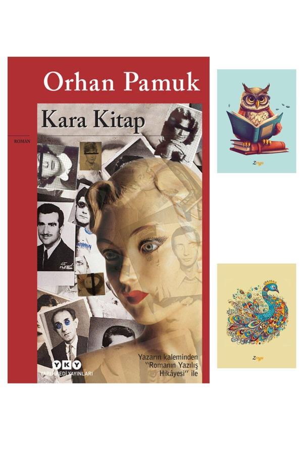 Yapı Kredi Yayınları Kara Kitap 9786053118602 - Orhan Pamuk - Not Defterli Seti - Yapı Kredi Yayınları - Image 1