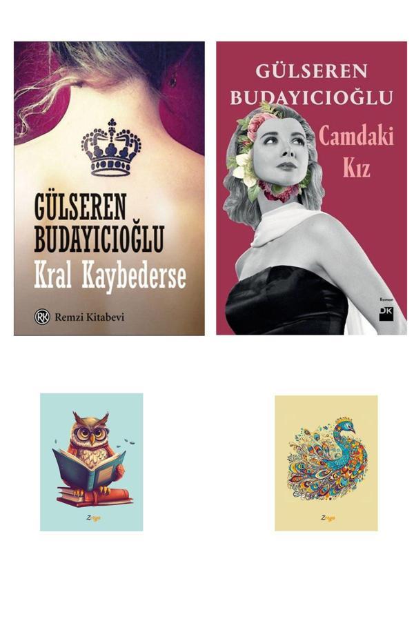 Dara Yayınları Kral Kaybederse - Camdaki Kız - Gülseren Budayıcıoğlu - (2 Not Defterli) - Dara - Image 1