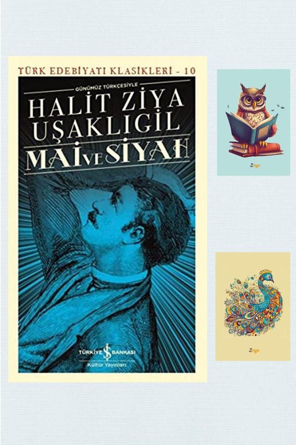 Dara Yayınları Mai Ve Siyah - Günümüz Türkçesiyle - Halid Ziya Uşaklıgil 9786052956274 Not Defterli Seti - Dara - Image 1