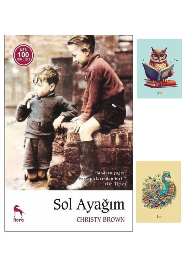 Nora Sol Ayağım - Christy Brown - - 9786257359740 (2 Not Defterli) - Nora - Image 1