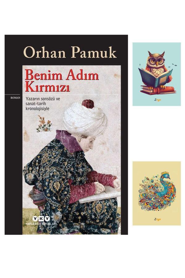 Yapı Kredi Yayınları Benim Adım Kırmızı - Orhan Pamuk 9789750825927 - Not Defterli Seti - Yapı Kredi Yayınları - Image 1