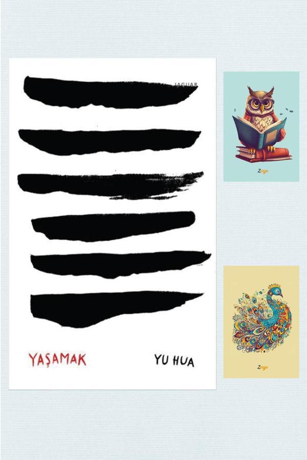 Dara Yayınları Yaşamak - Yu Hua 9786056587887 Jaguar Kitap - Not Defterli Seti - Dara - Image 1