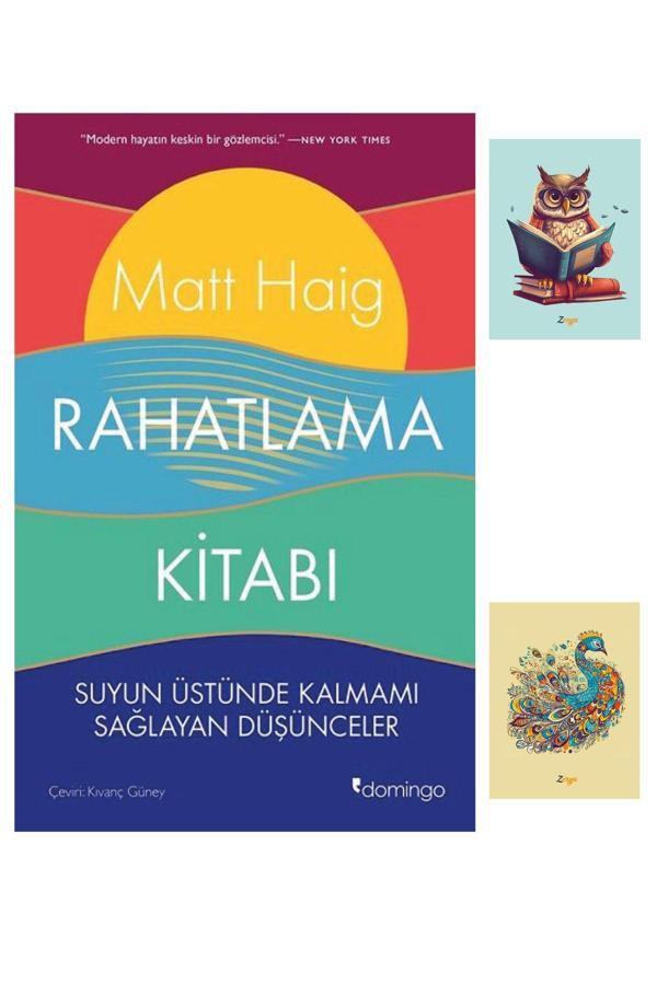 Domingo Yayınevi Rahatlama Kitabı - Matt Haig - 9786051982366 - Not Defterli Seti - Domingo Yayınevi - Image 1