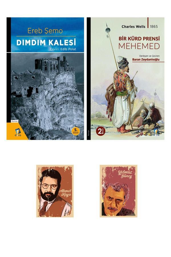 Dara Yayınları Dımdım Kalesi - Bir Kürd Prensi Mehemed Romanları Seti (2 Kitap - 2 Not Defteri) - Dara - Image 1