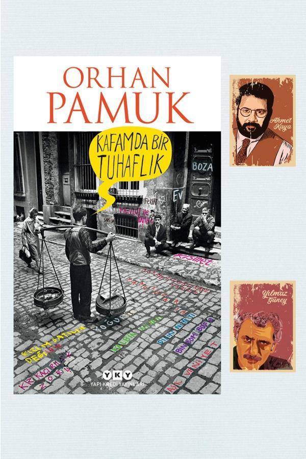 Yapı Kredi Yayınları Kafamda Bir Tuhaflık 9789750830884 - Orhan Pamuk Romanları - Defterli Seti - Yapı Kredi Yayınları - Image 1